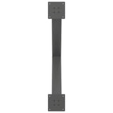 Eettafelpoten X-Vormig 90X(72-73) Cm Staal Antraciet