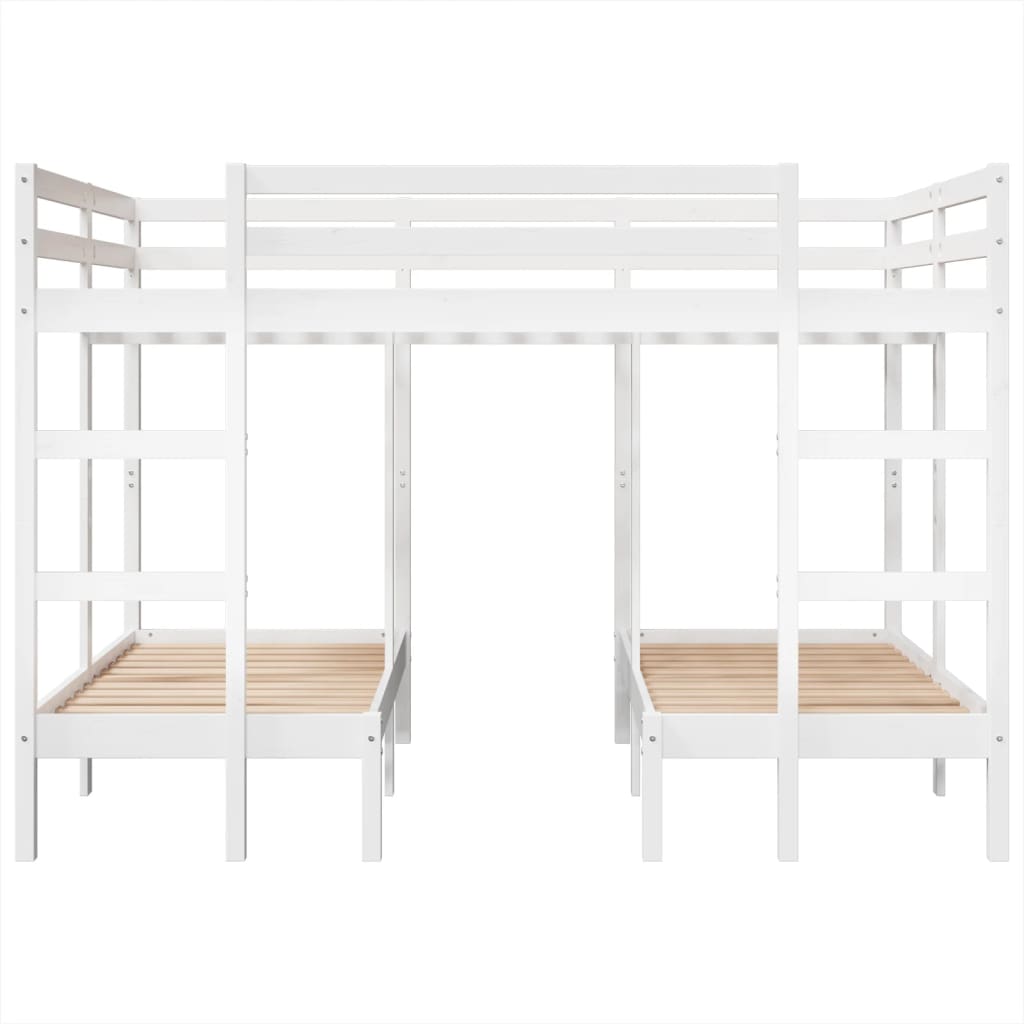 Stapelbed 3-Voudig Grenenhout