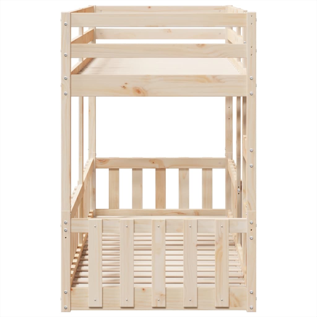 Stapelbed Massief Grenenhout