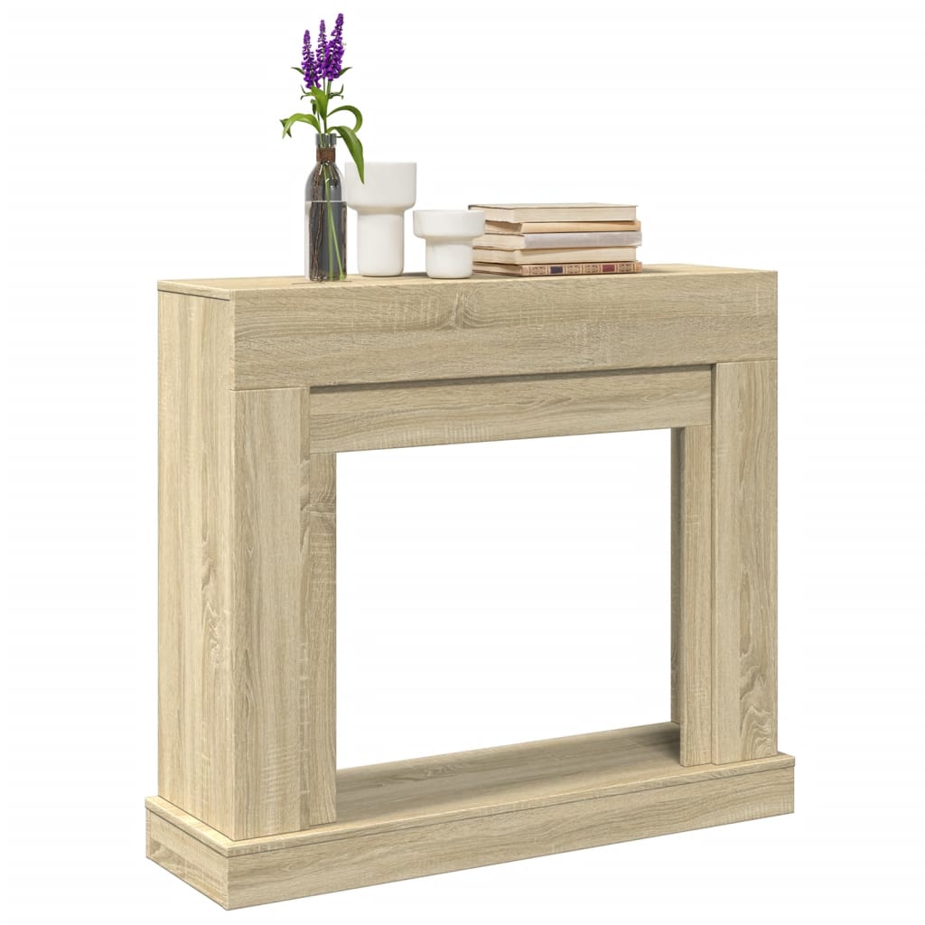 Haardombouw 100X30X87,5 Cm Bewerkt Hout