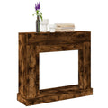 Haardombouw 100X30X87,5 Cm Bewerkt Hout