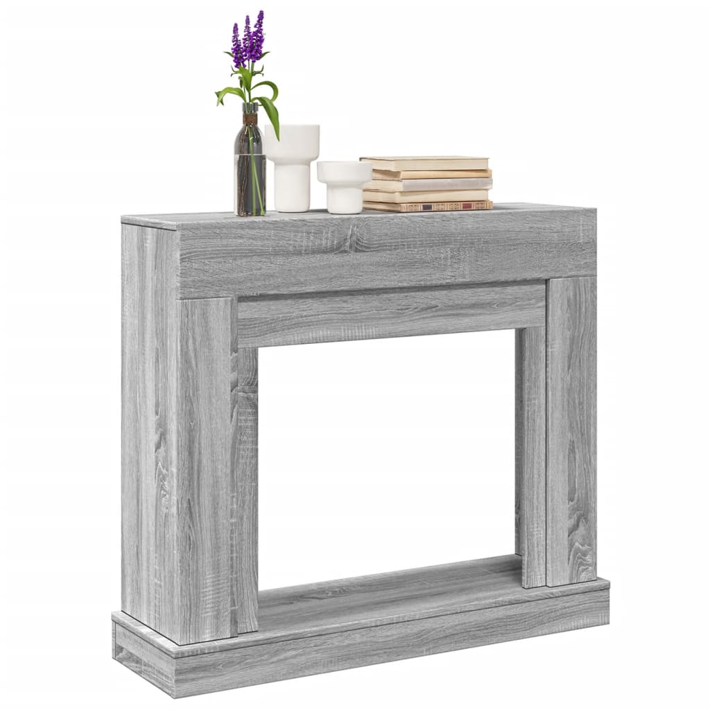 Haardombouw 100X30X87,5 Cm Bewerkt Hout