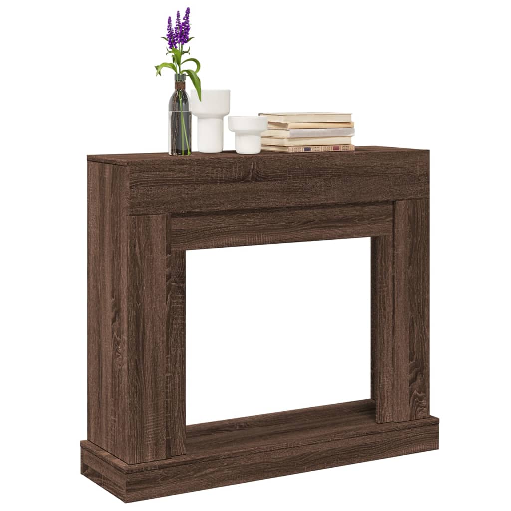 Haardombouw 100X30X87,5 Cm Bewerkt Hout