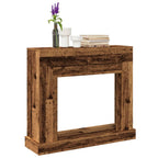 Haardombouw 100X30X87,5 Cm Bewerkt Hout