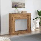 Haardombouw 100X30X87,5 Cm Bewerkt Hout