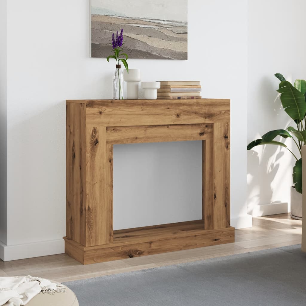 Haardombouw 100X30X87,5 Cm Bewerkt Hout
