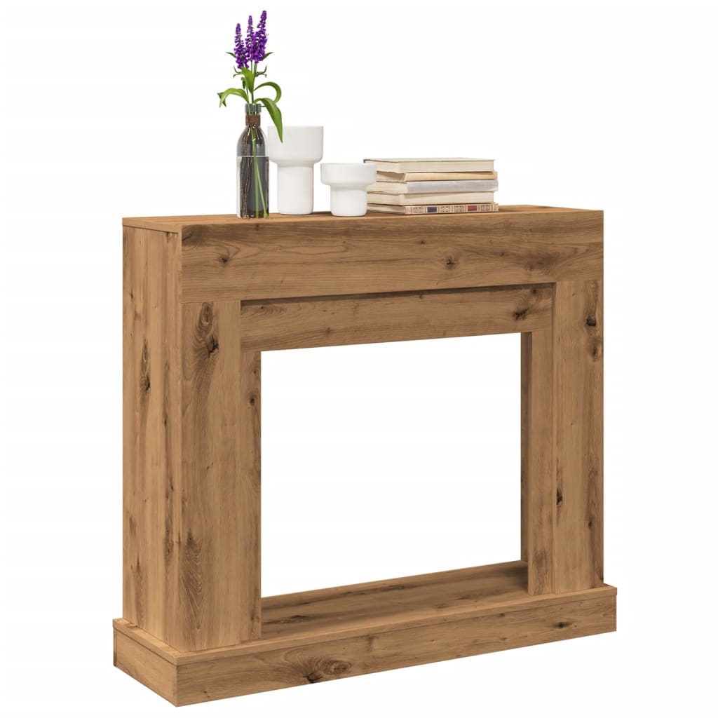 Haardombouw 100X30X87,5 Cm Bewerkt Hout