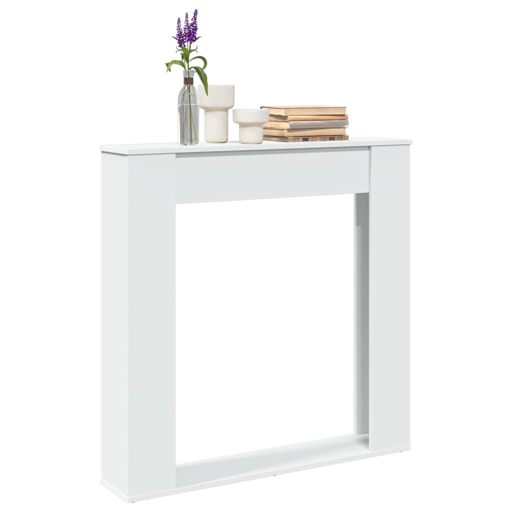 Haardombouw 100X20X100 Cm Bewerkt Hout