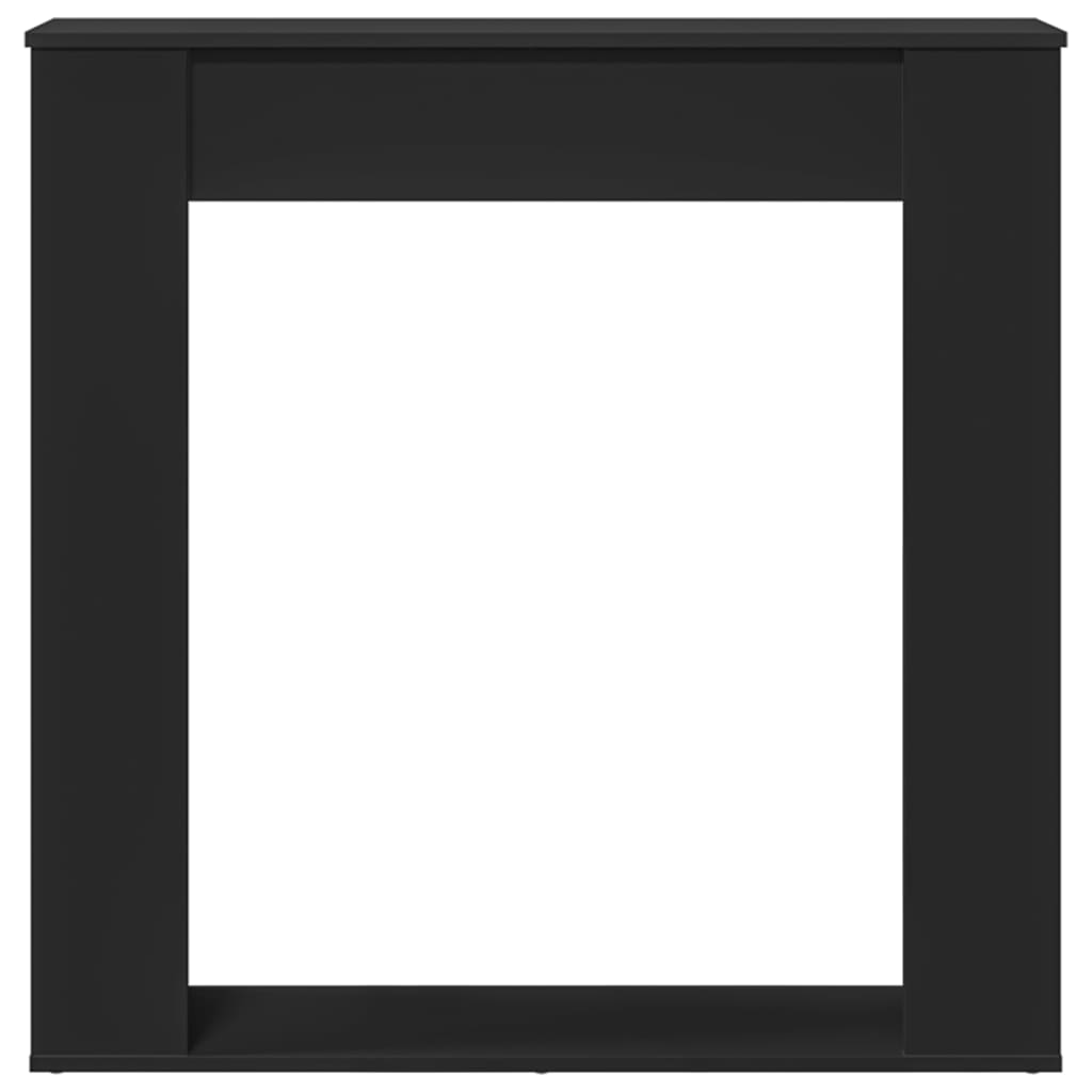 Haardombouw 100X20X100 Cm Bewerkt Hout