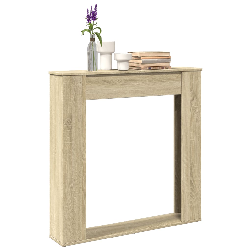 Haardombouw 100X20X100 Cm Bewerkt Hout