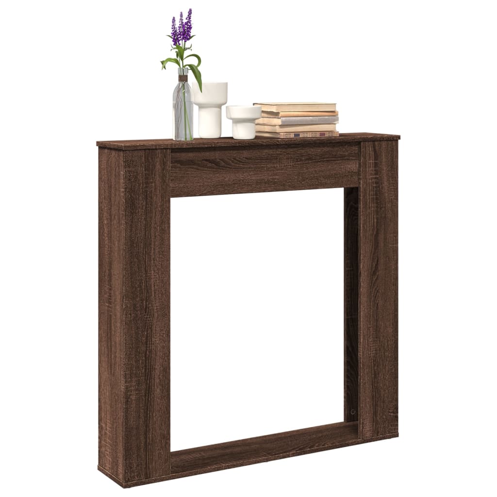 Haardombouw 100X20X100 Cm Bewerkt Hout