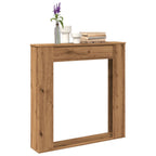 Haardombouw 100X20X100 Cm Bewerkt Hout