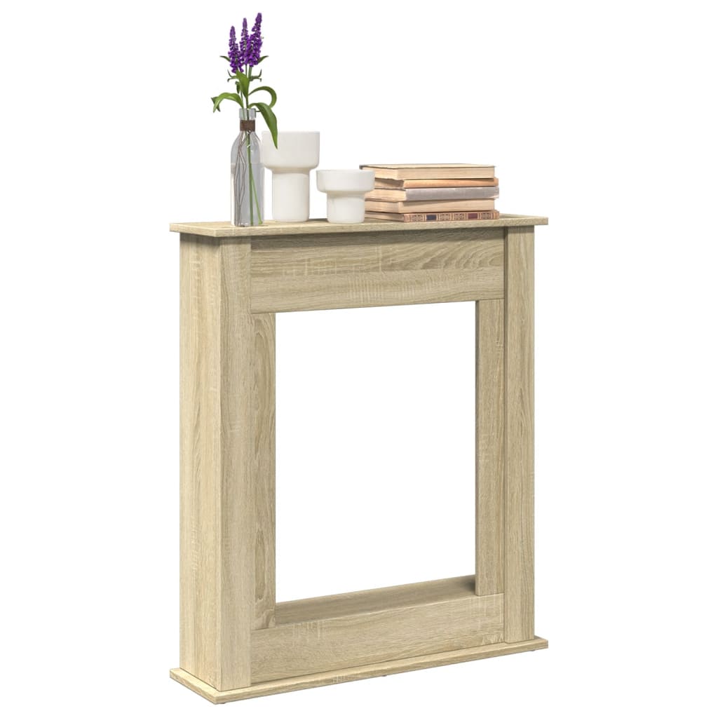 Haardombouw 75X20X87,5 Cm Bewerkt Hout