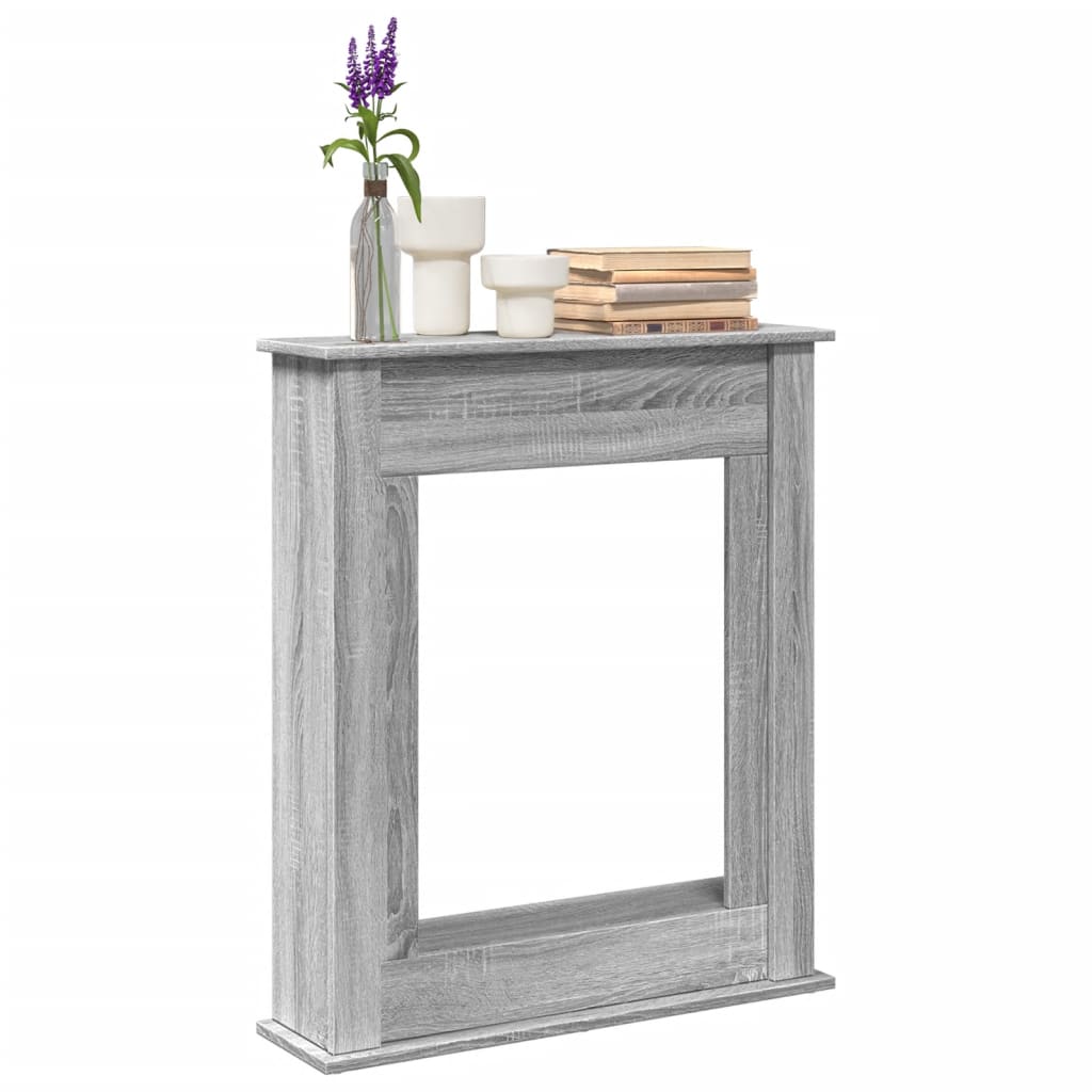 Haardombouw 75X20X87,5 Cm Bewerkt Hout