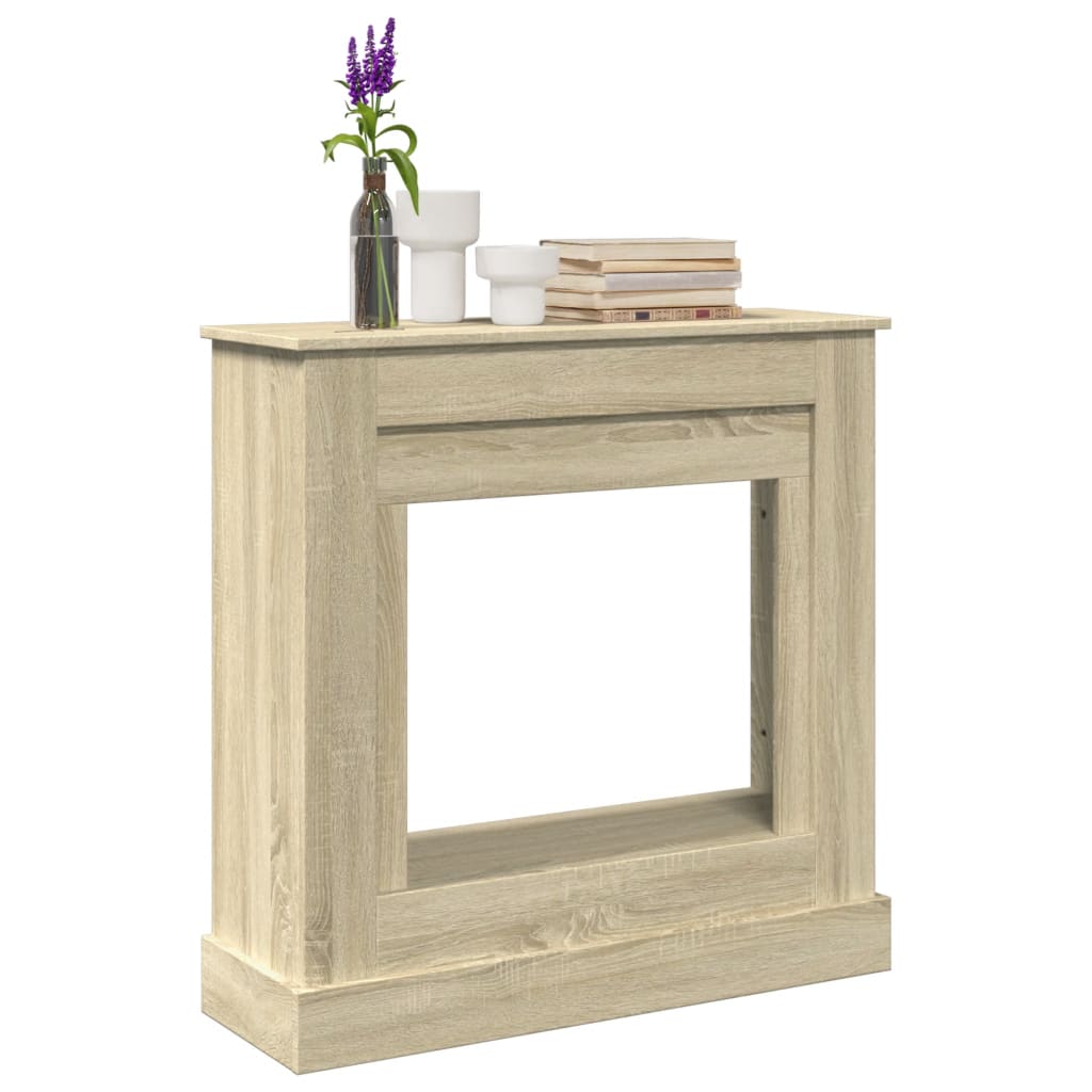 Haardombouw 90X30X90 Cm Bewerkt Hout Kleurig