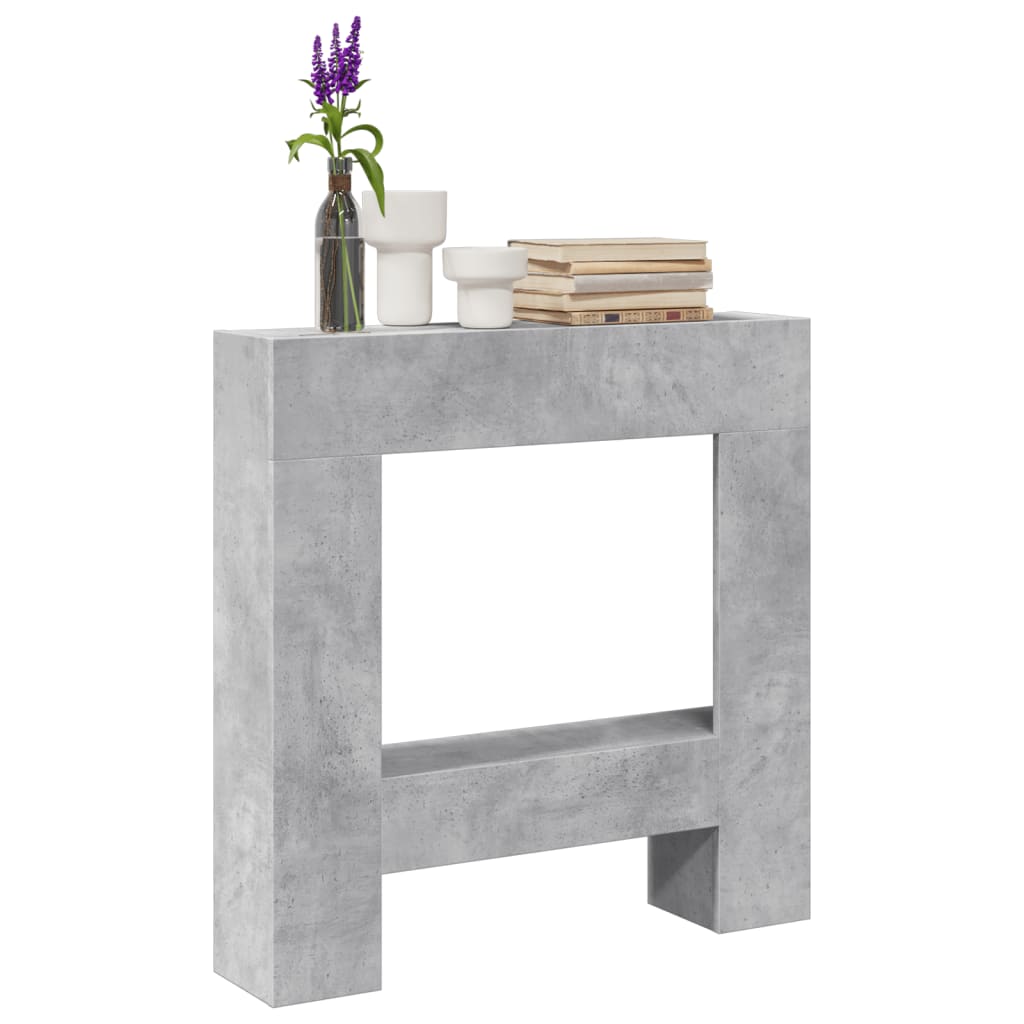 Haardombouw 81X18X82 Cm Bewerkt Hout