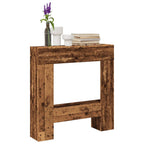 Haardombouw 81X18X82 Cm Bewerkt Hout