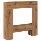 Haardombouw 81X18X82 Cm Bewerkt Hout