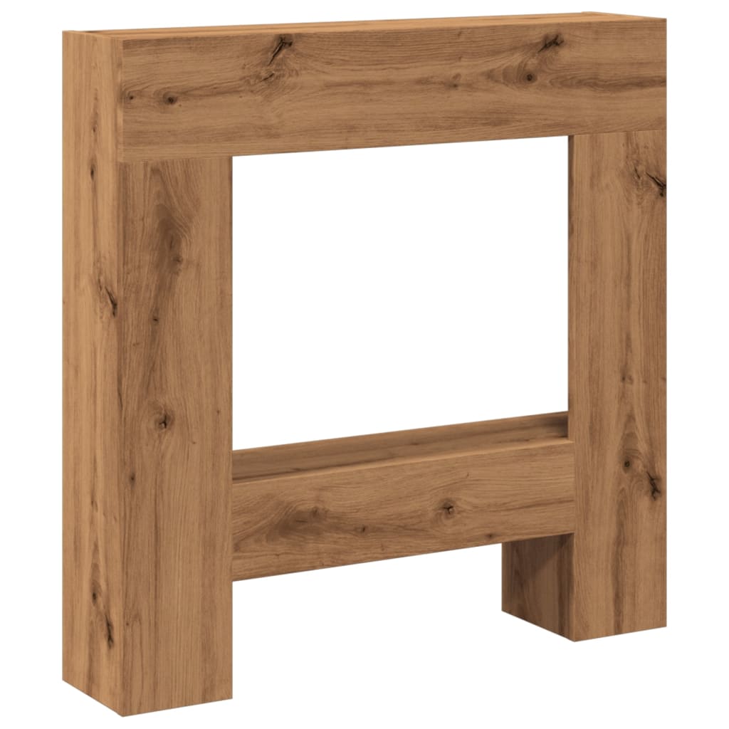 Haardombouw 81X18X82 Cm Bewerkt Hout
