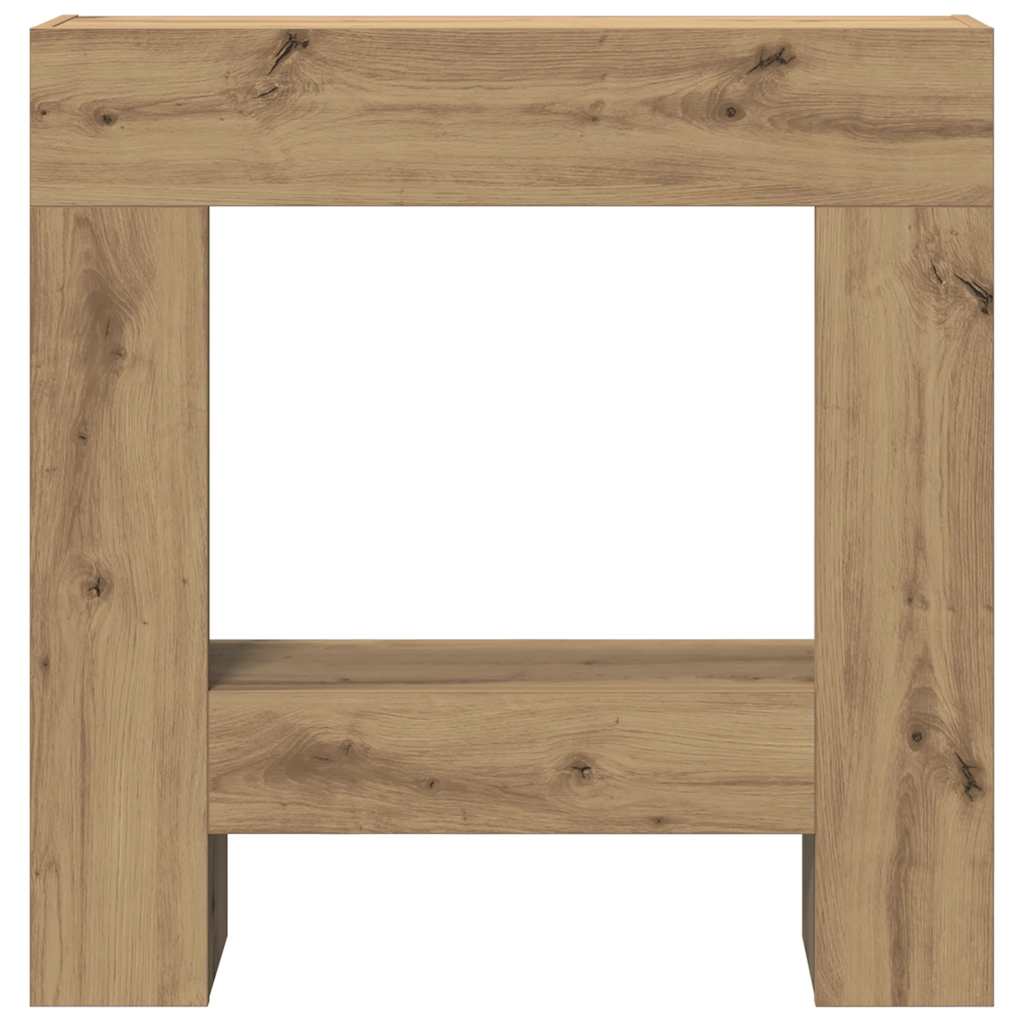 Haardombouw 81X18X82 Cm Bewerkt Hout
