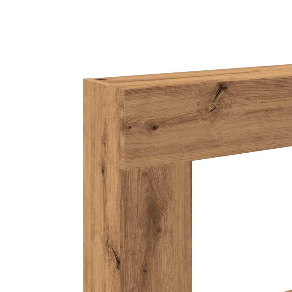 Haardombouw 81X18X82 Cm Bewerkt Hout