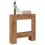 Haardombouw 81X18X82 Cm Bewerkt Hout