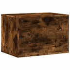 Kattenbakkast Bewerkt Hout Kleurig