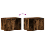 Kattenbakkast Bewerkt Hout Kleurig