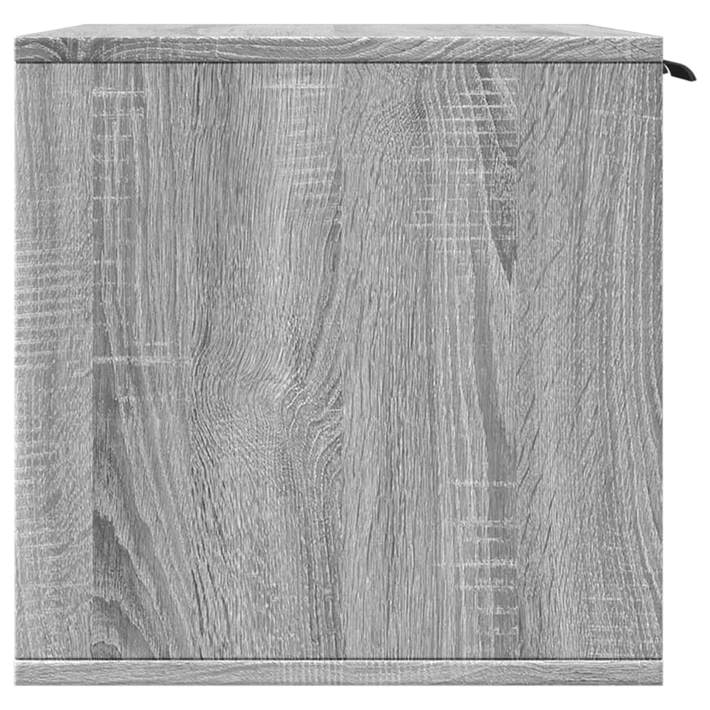 Kattenbakkast Bewerkt Hout Eikenkleur