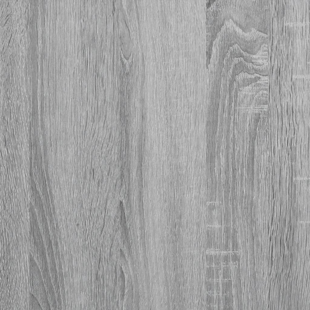 Kattenbakkast Bewerkt Hout Eikenkleur