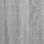 Kattenbakkast Bewerkt Hout Eikenkleur