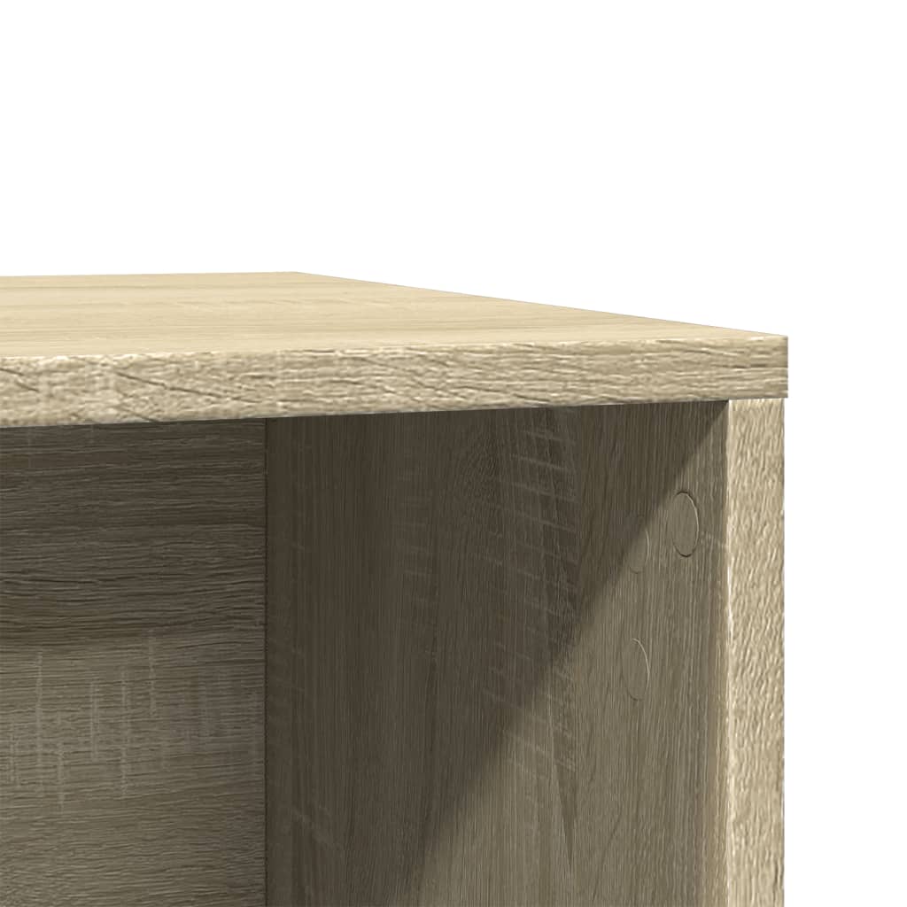 Kattenbakkast Bewerkt Hout Kleurig