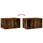 Kattenbakkast Bewerkt Hout Kleurig