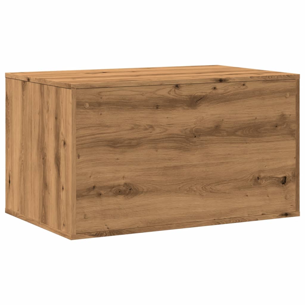 Kattenbakkast Bewerkt Hout Artisanaal Kleurig