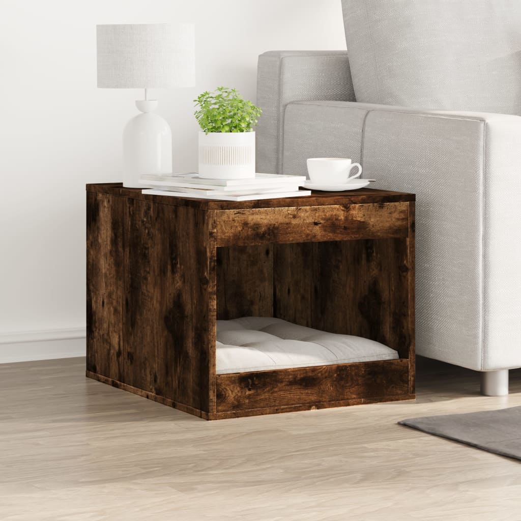 Kattenbakkast 47X59X42 Cm Bewerkt Hout Kleurig