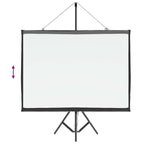 Projectiescherm Met Statief 50 Inch 4:3
