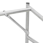 Haardhoutrek Met Regenhoes 150,5X100,5X110,5 Cm Staal