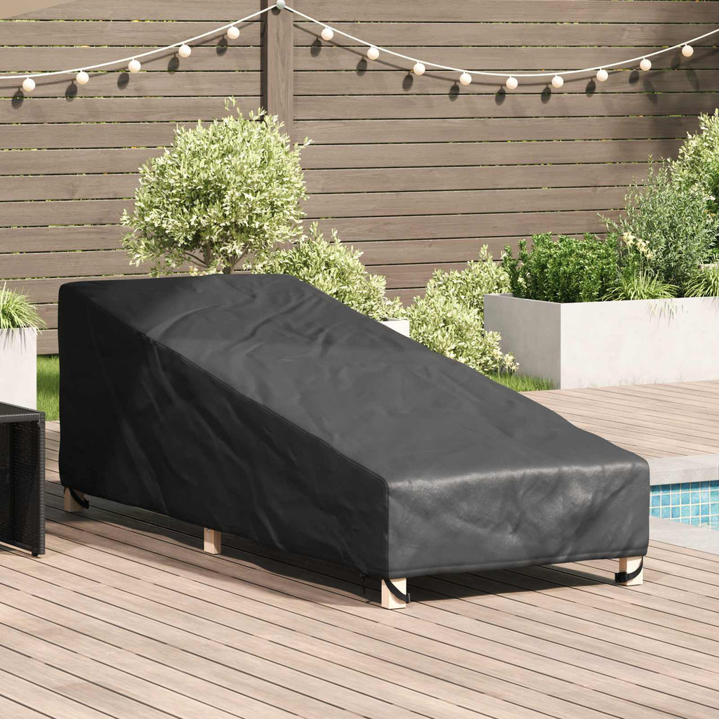Tuinmeubelhoes Zwart 210 X 80 X 75 Cm