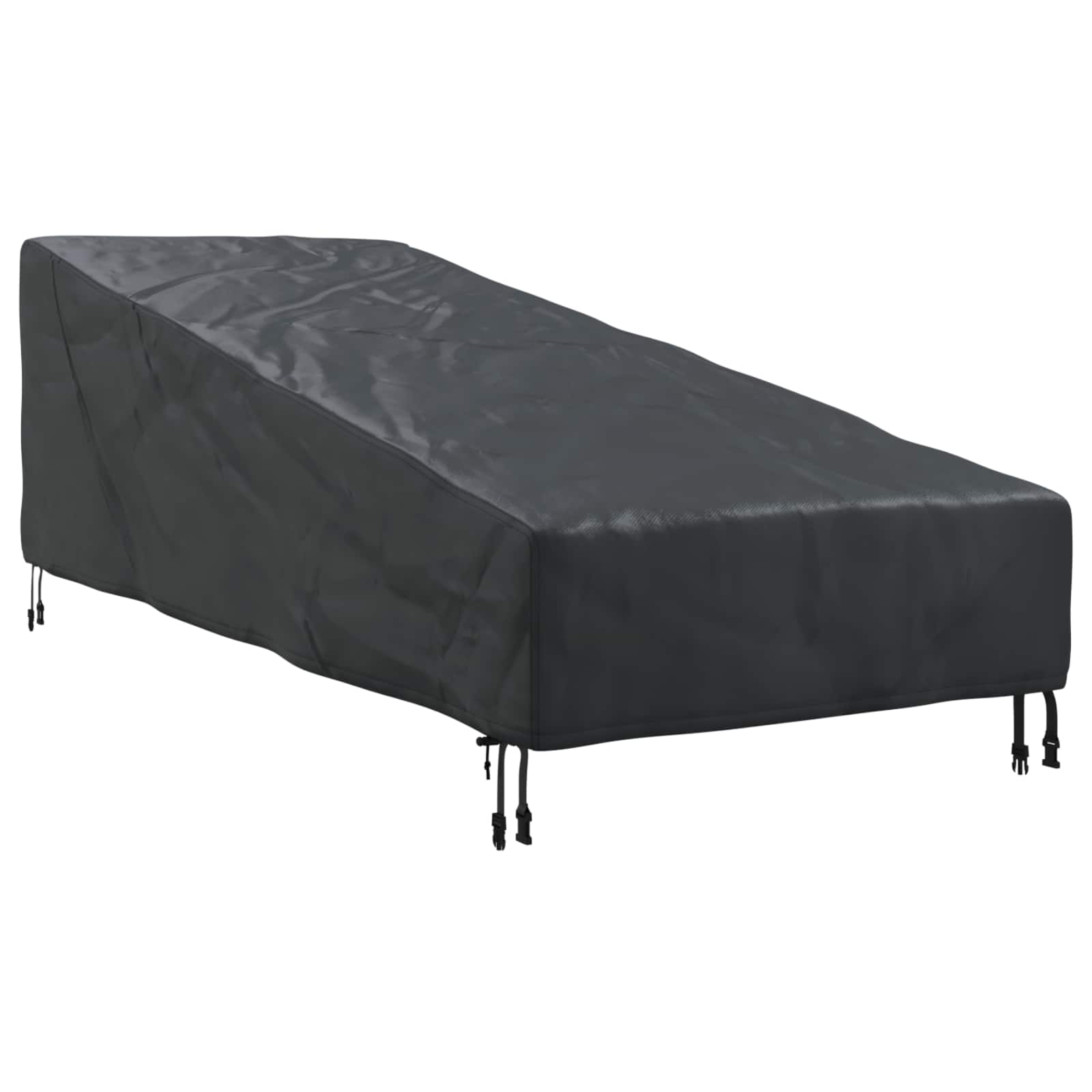 Tuinmeubelhoes Zwart 210 X 80 X 75 Cm