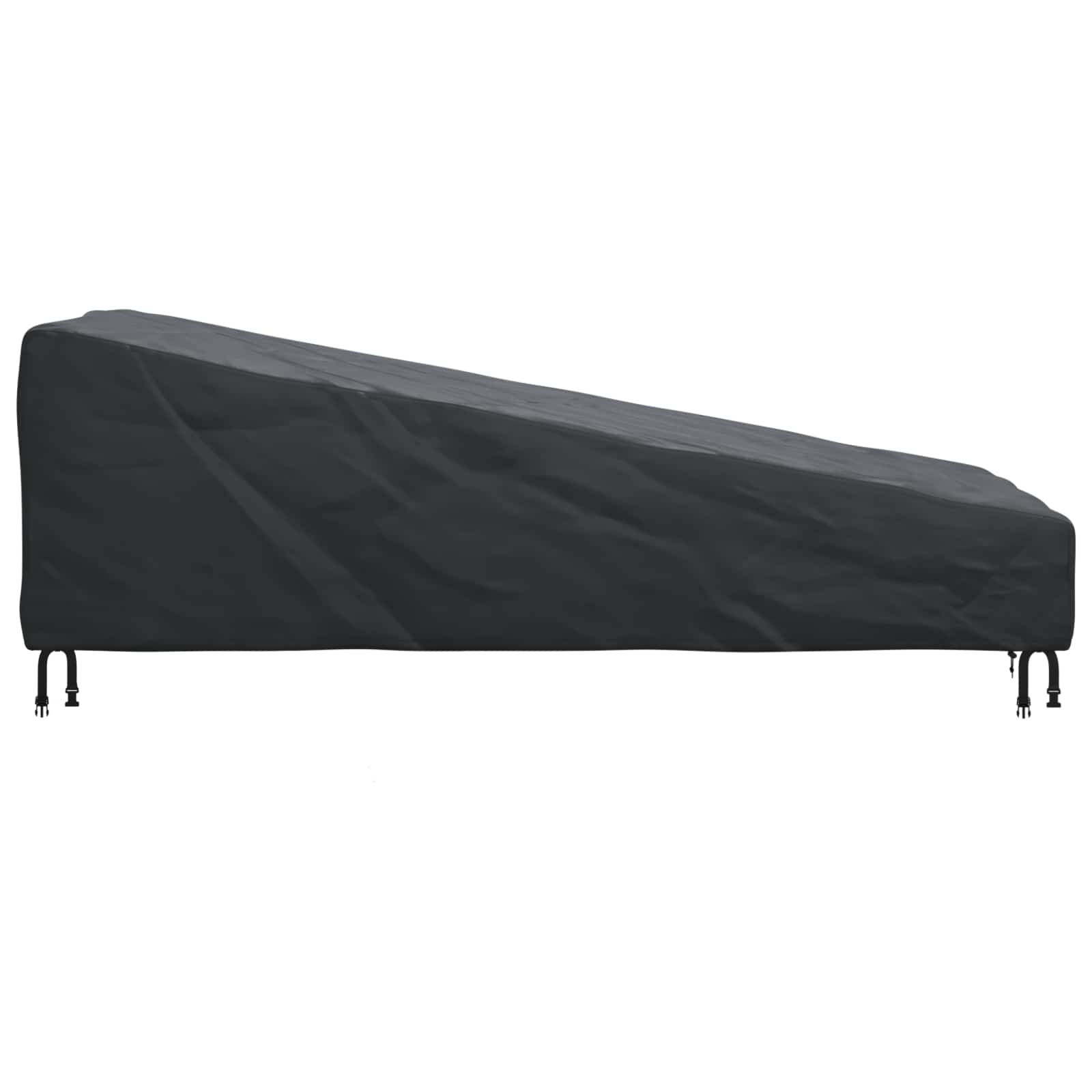 Tuinmeubelhoes Zwart 210 X 80 X 75 Cm