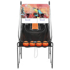 Basketbal Arcade Met 4 Ballen Voor 2 Spelers