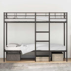 Stapelbed Zonder Matras Staal