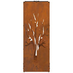 Brandhoutrek 40X30X80 Cm Weervast Staal