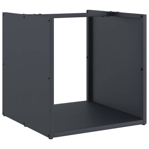 Brandhoutrek 40X40X40 Cm Koudgewalst Staal Kleurig
