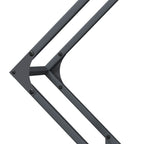 Brandhoutrek 80X25X80 Cm Koudgewalst Staal Antracietkleurig