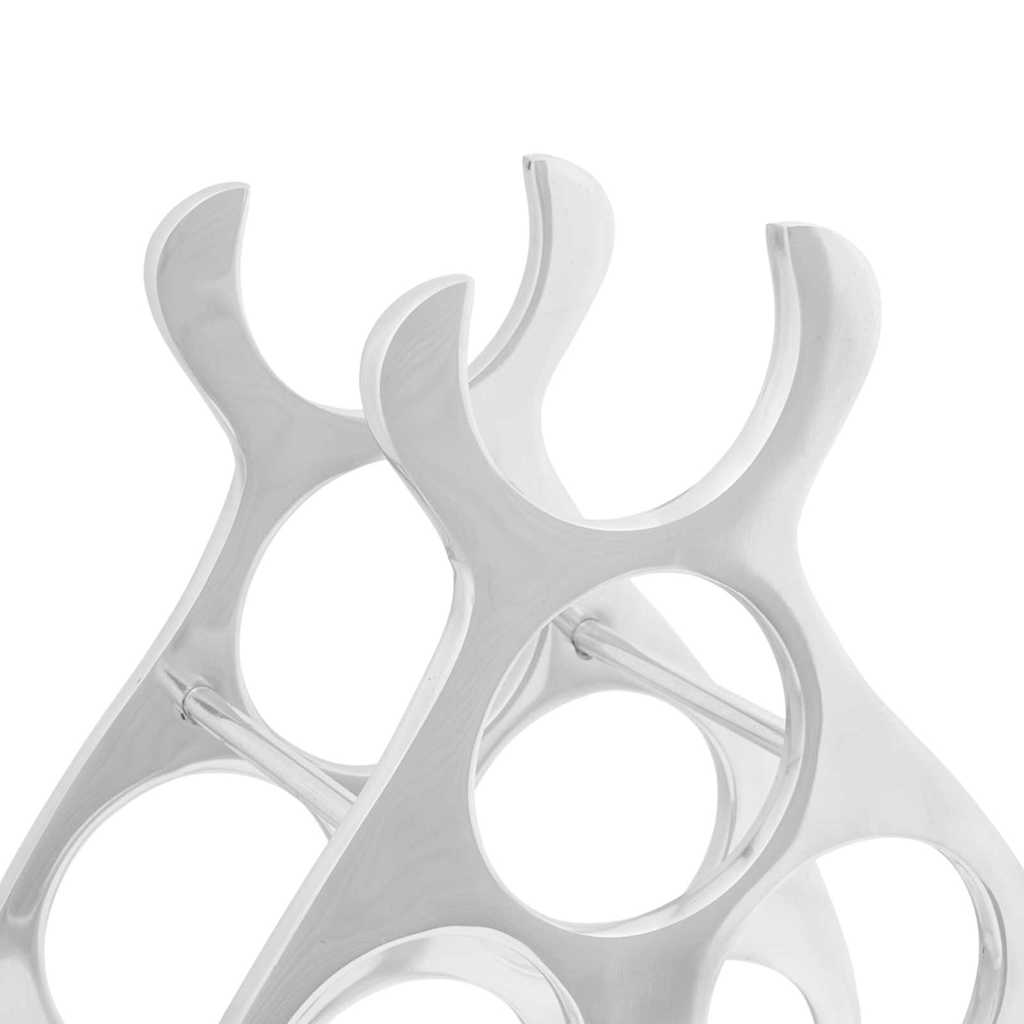 Wijnrek Aluminium Zilver