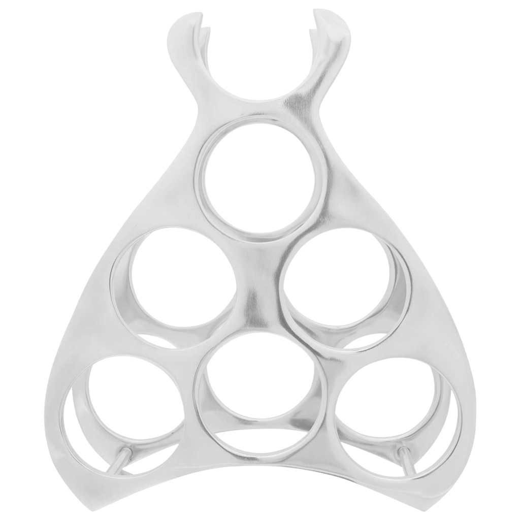 Wijnrek Aluminium Zilver