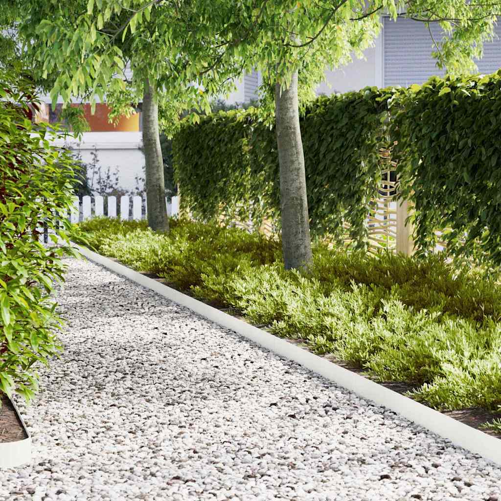Tuinrand 30 Pcs 100 X 0,05 X 30 Cm Weervast Staal Roestig