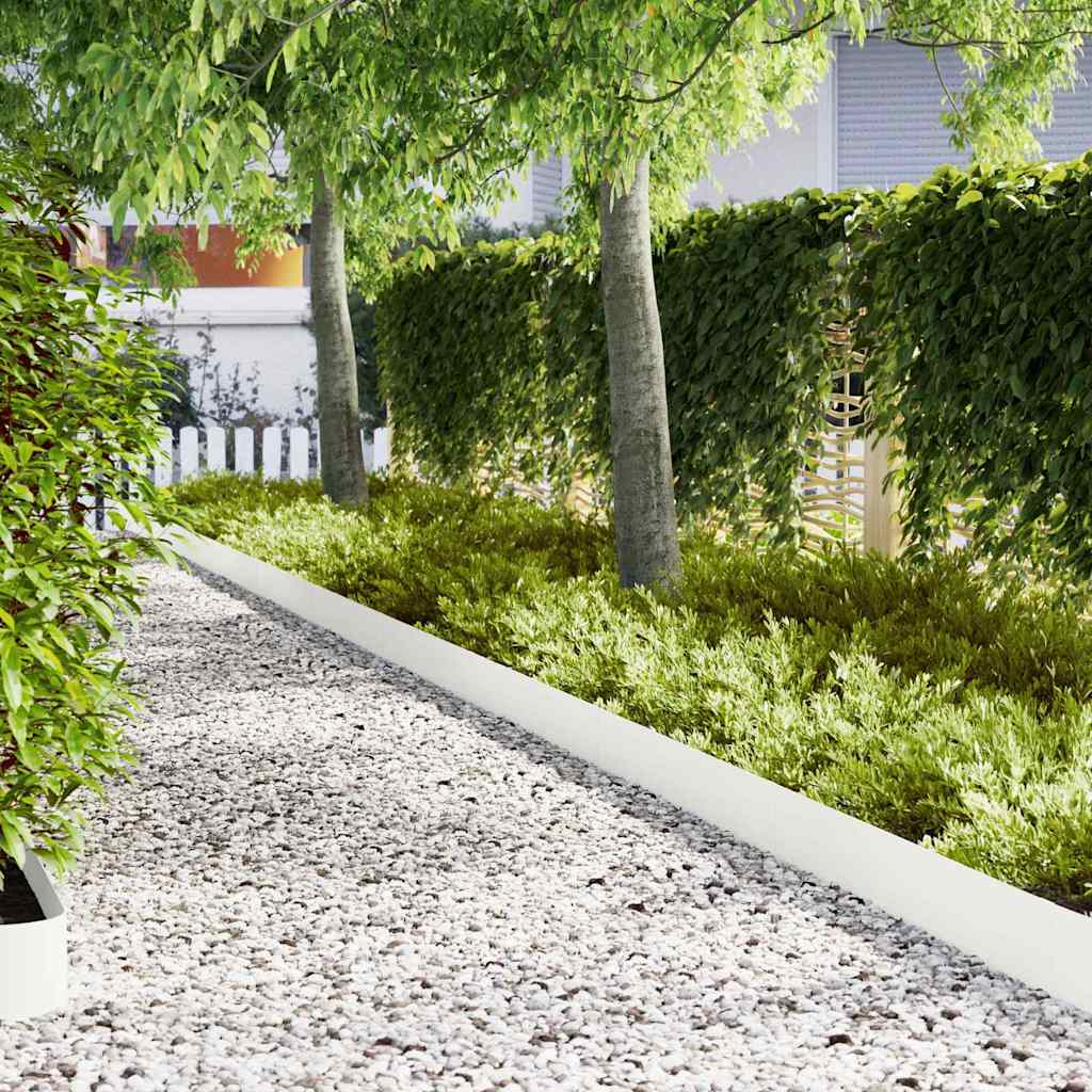 Tuinrand 30 Pcs 100 X 0,05 X 30 Cm Weervast Staal Roestig