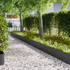 Tuinrand 30 Pcs 100 X 0,05 X 30 Cm Weervast Staal Roestig